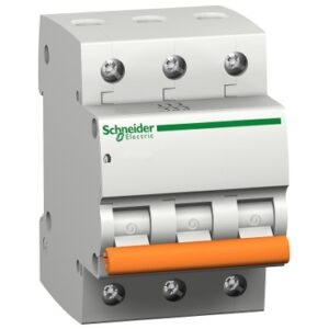 Schneider 11050 | Domae MCB - miniature circuit-breaker - 3P - 6A - C Curve - 6000A