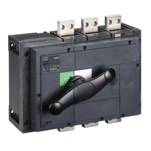31330 | switch disconnector, Compact INS800 , 800 A, standard version with black rotary handle, 3 poles