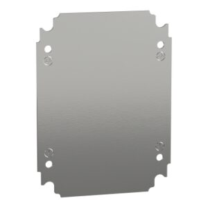 NSYMM2520 | Plain mounting plate H250xW200mm made of galvanised sheet steel