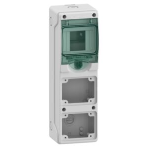 Schneider 13176 | Kaedra - for power outlet - 2 openings - 1 x 4 modules