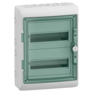 Schneider 13983 | Kaedra - for modular device - 2 x 12 modules - 1+1 terminal blocks