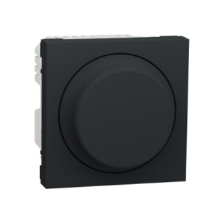 Schneider NU351454 | Dimmer, New Unica, rotary push type, anthracite