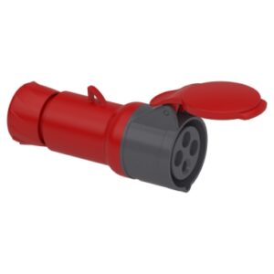 Schneider PKF16M434 | PratiKa wander socket - straight - 16 A - 3P + E - 380...415 V AC - IP44