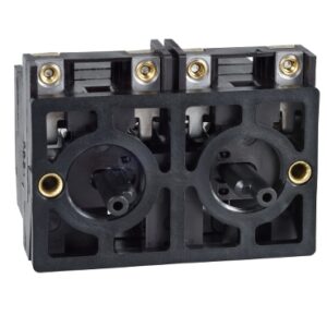 Schneider XESD1191 | Double contact block, Harmony XAC, spring return, single speed, snap action, 2NO
