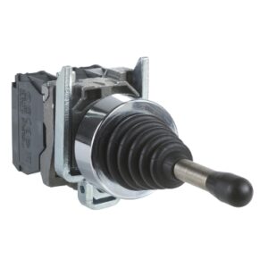 Schneider XD4PA22 | Joystick controller plastic, Ø22, 2 directions, spring return, 1 NO
