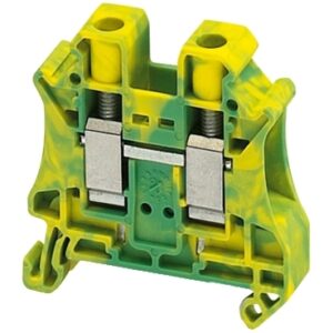 NSYTRV102PE | SCREW TERMINAL, PROTECTIVE EARTH, 2 POINTS, 10MM², GREEN-YELLOW