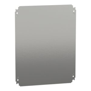 NSYMM54 | Plain mounting plate H500xW400mm made of galvanised sheet steel