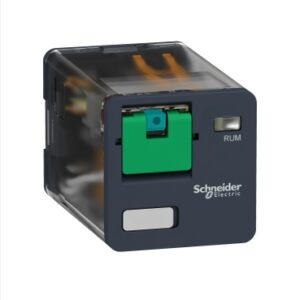 Schneider RUMC31BD | Universal plug-in relay, 10 A, 3 CO, 24 V DC