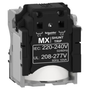 LV429387 | MX shunt release, ComPact NSX, rated voltage 220/240 VAC 50/60 Hz, 208/277 VAC 60 Hz