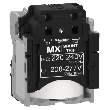 LV429387 | MX shunt release, ComPact NSX, rated voltage 220/240 VAC 50/60 Hz, 208/277 VAC 60 Hz