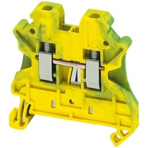 NSYTRV22PE | SCREW TERMINAL, PROTECTIVE EARTH, 2 POINTS, 2,5MMÂ², GREEN-YELLOW