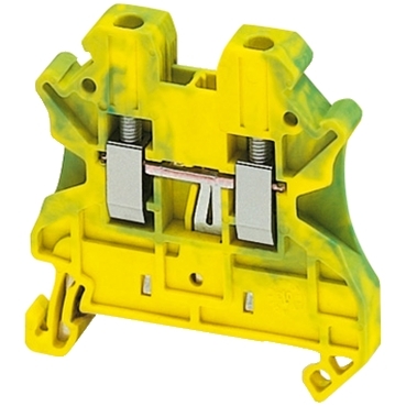 NSYTRV22PE | SCREW TERMINAL, PROTECTIVE EARTH, 2 POINTS, 2,5MM², GREEN-YELLOW