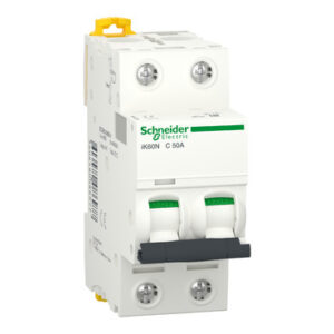 Schneider A9K24250 | miniature circuit breaker - iK60N - 2P - 50 A - C curve
