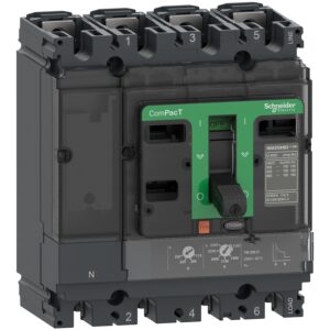 Schneider C25F6TM250 |  Circuit breaker, ComPacT NSX250F, 36kA/415VAC, 4 poles 3D (neutral not protected), TMD trip unit 250A