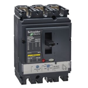 Schneider LV431111 | circuit breaker ComPact NSX250B, 25 kA at 415 VAC, TMD trip unit 200 A, 3 poles 3d