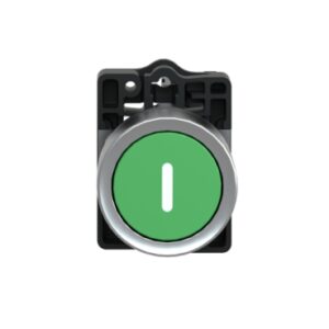 XA2EA3311 | Marked head push-button Ø 22 - flush spring return - 1NO