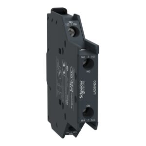 LAD8N20 | Auxiliary contact block, TeSys D, 2NO, side mounting, screw terminals