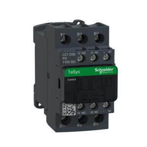 LC1D32FD | TeSys D contactor - 3P(3 NO) - AC-3 - <= 440 V 32 A - 110 V DC coil