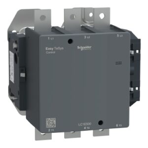 Schneider LC1E500M7 | Contactor,Easy TeSys Control,LC1E,3P(3NO),AC-3,<=440V,500A,220V AC coil