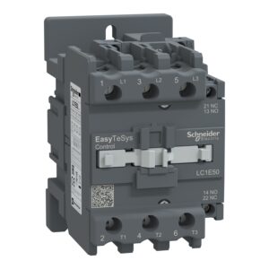 Schneider LC1E50M7 |  Easy TeSys contactor 3P(3 NO) - AC-3 - <= 440 V 50A - 220 V AC coil