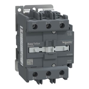 Schneider LC1E95M7 | Contactor,Easy TeSys Control,LC1E,3P(3NO),AC-3/AC-3e,<=440V,95A,220V AC coil,50/60Hz