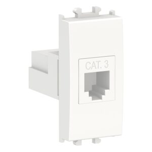LMR6231001 | Easy Styl - 1 module Phone Socket Cat 3 - White