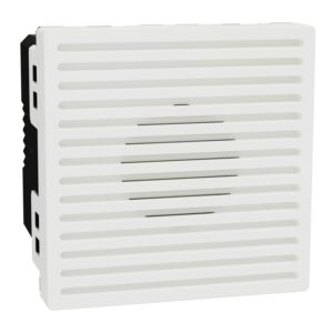 Schneider M3TB31_DB | Doorbell Buzzer, Miluz E, 2 Module, White