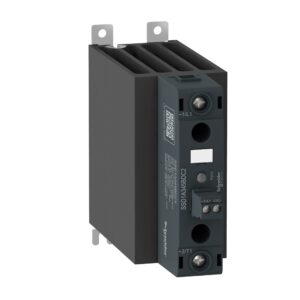 SSD1A345BDC2 | DIN rail mount, Harmony Solid State Relays, 45A, zeroVoltage switching, contactor configuration screw input, input 4 to 32V DC, output 48 to 600V AC
