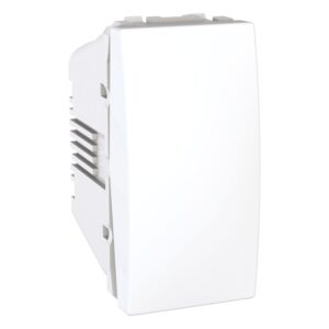 MGU3.103T.18 | Unica - rocker switch - 2-way - 10 AX 250 VAC - 1 m - white