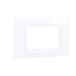 MGU4.103.18 | Unica Allegro - cover frame - 3 modules - white