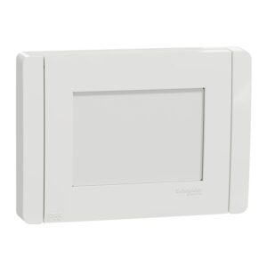 NU055318 | Cover frame, New Unica, 1 gang, 3 modules, IP55, white