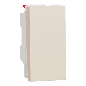 Schneider NU310144 | Switch, New Unica, 1-pole 1-way, 10AX, 1 module, beige