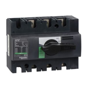 Schneider 28912 | switch disconnector, Compact INS160 , 160 A, standard version with black rotary handle, 3 poles