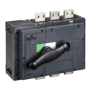 Schneider 31332 | switch disconnector, Compact INS1000 , 1000 A, standard version with black rotary handle, 3 poles