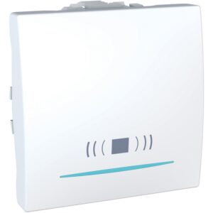 Schneider MGU3.206.18CN | Unica - push-button - 1-way - 10 A 250 VAC - 2 m - white