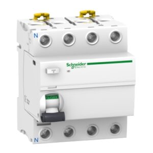 Schneider A9R41463 | Acti 9 iID - RCCB - 4P - 63A - 30mA - type AC
