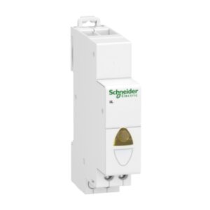 Schneider A9E18324 | Acti9 iIL single indicator light - Yellow - 110-230 Vac