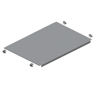 Schneider NSYEC68 | Plain cable gland plate, PanelSeT SFN, PanelSeT SF, for electrical enclosure W600 D800mm, fixed by clips