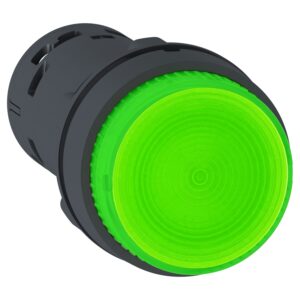 Schneider XB7NW3361 | ILLUM. P.B - Bulb - Spring Rtn -1NO - Green - 230v
