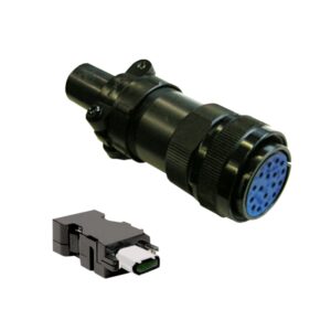 Schneider VW3M5D2A | motor power connector kit, MIL connector for BCH2.H/.M - 100/130mm