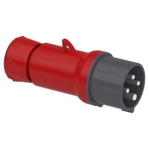Schneider PKE16M434 | PratiKa wander plug - straight - 16 A - 3P + E - 380...415 V AC - IP44