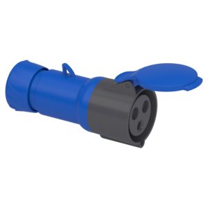 Schneider PKF32M423 | PratiKa wander socket - straight - 32 A - 2P + E - 200...250 V AC - IP44