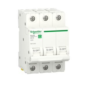 R9F32363 | 3P, 4500A (IEC/EN 60898-1), 63A, C curve, Miniature circuit breaker (MCB), Resi9