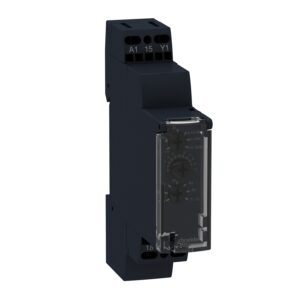 RE17RMXMU | Time delay relay 9 functions - 1 s..100 h - 24..240 V AC - 1 OC