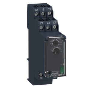 RE22R1MAMR | Modular timing relay, 8 A, 1 CO, 0.05 s…300 h, on delay, 24...240 V AC/DC