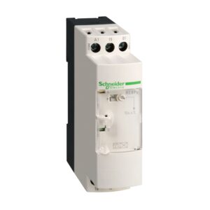 RE8TA21BU | Optimum industrial timing relay, Zelio Time, 3...300 s, type A, 24 V AC/DC, 110...240 V AC, 1 C/O