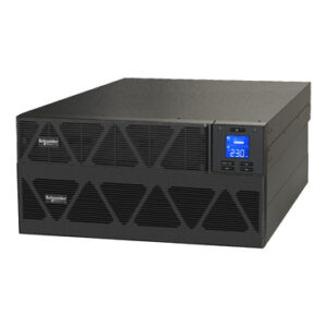 Schneider SRVS10KRILRK UPS | Easy UPS 1 Ph On-Line, 10kVA/10kW, Rackmount 5U, 230V, 1x Hard wire 3-wire(1P+N+E) outlet, Intelligent Card Slot, LCD, Extended Runtime, W/ rail kit
