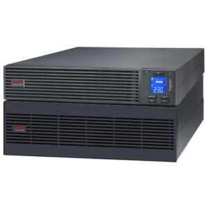 Schneider SRV6KRILRK UPS | APC Easy UPS On-Line, 6kVA/6kW, Rackmount 5U, 230V, Hard wire 3-wire(P+N+E) outlet, Intelligent Card Slot, LCD, Extended Runtime, W/ rail kit