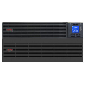 Schneider SRV10KRILRK UPS | APC Easy UPS On-Line, 10kVA/10kW, Rackmount 5U, 230V, Hard wire 3-wire(1P+N+E) outlet, Intelligent Card Slot, LCD, Extended Runtime, W/ Rail Kit