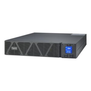 Schneider SRVS2KRI UPS | Easy UPS 1 Ph On-Line, 2000VA, Rackmount 2U, 230V, 4x IEC C13 outlets, Intelligent Card Slot, LCD, W/O rail kit